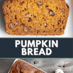 pumpkin bread.