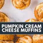pumpkin cheesecake muffins.