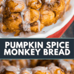 pumpkin spice monkey bread.