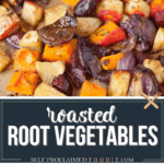 roasted root vegetables.