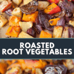 roasted root vegetables.