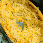 roasted spaghetti squash.