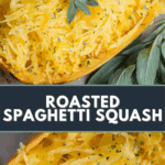 roasted spaghetti squash.