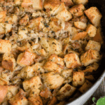 sausage stuffing.