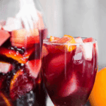 sparkling red sangria.