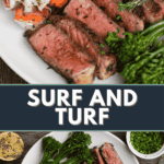 surf and turf.