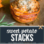 sweet potato stacks.