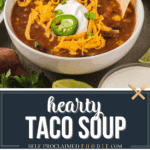 taco soup.