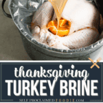turkey brine.