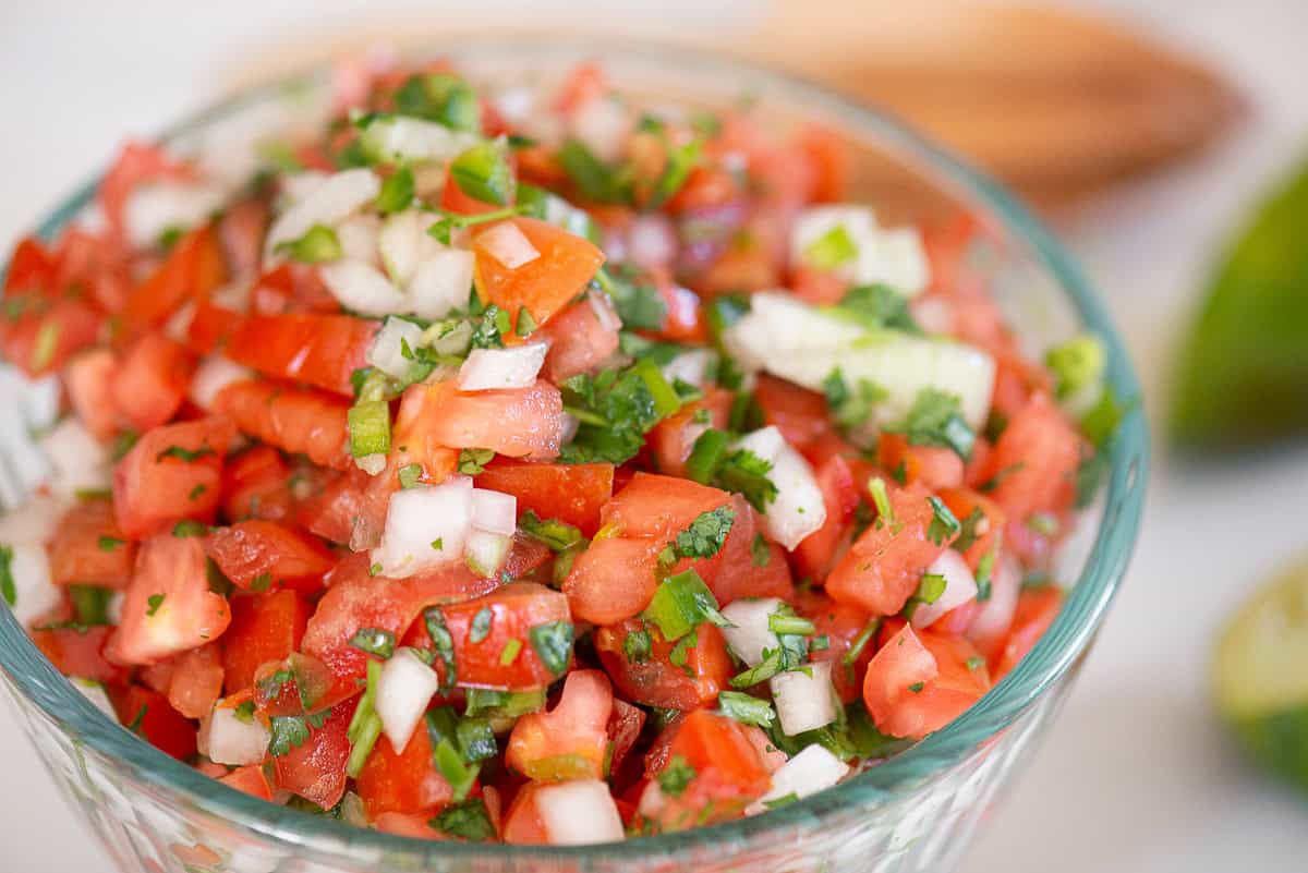 pico de gallo.