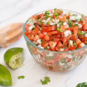 pico de gallo.