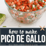 pico de gallo.