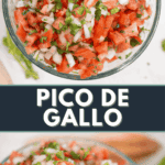 pico de gallo.