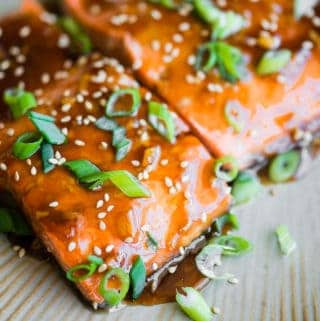 Baked Teriyaki Salmon No Marinating Recipe Self Proclaimed Foodie