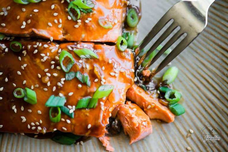 Baked Teriyaki Salmon (No Marinating)