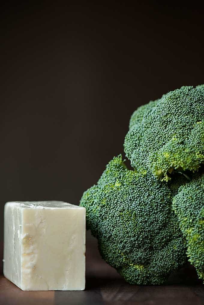 A piece of broccoli