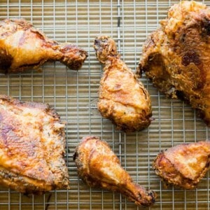 six pieces of Buttermilk Fried Chicken