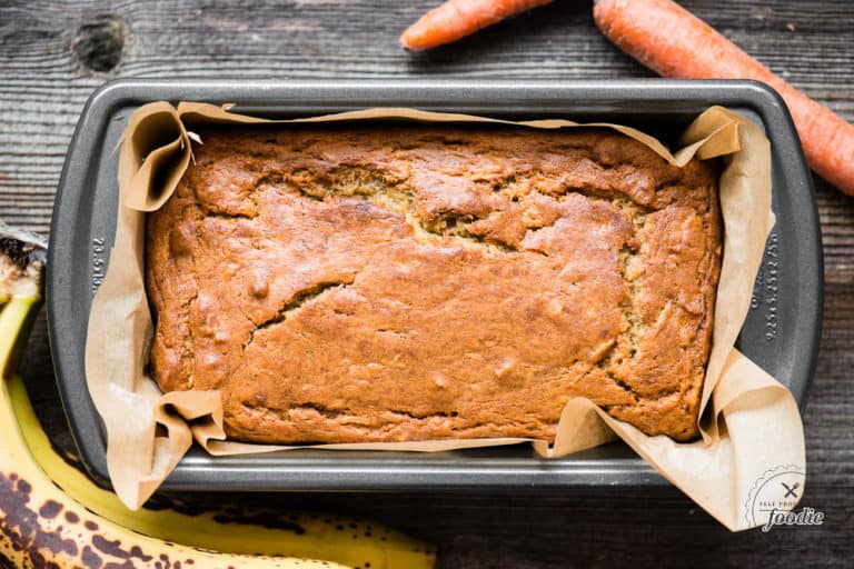 Carrot Cake Banana Bread Recipe - Self Proclaimed Foodie