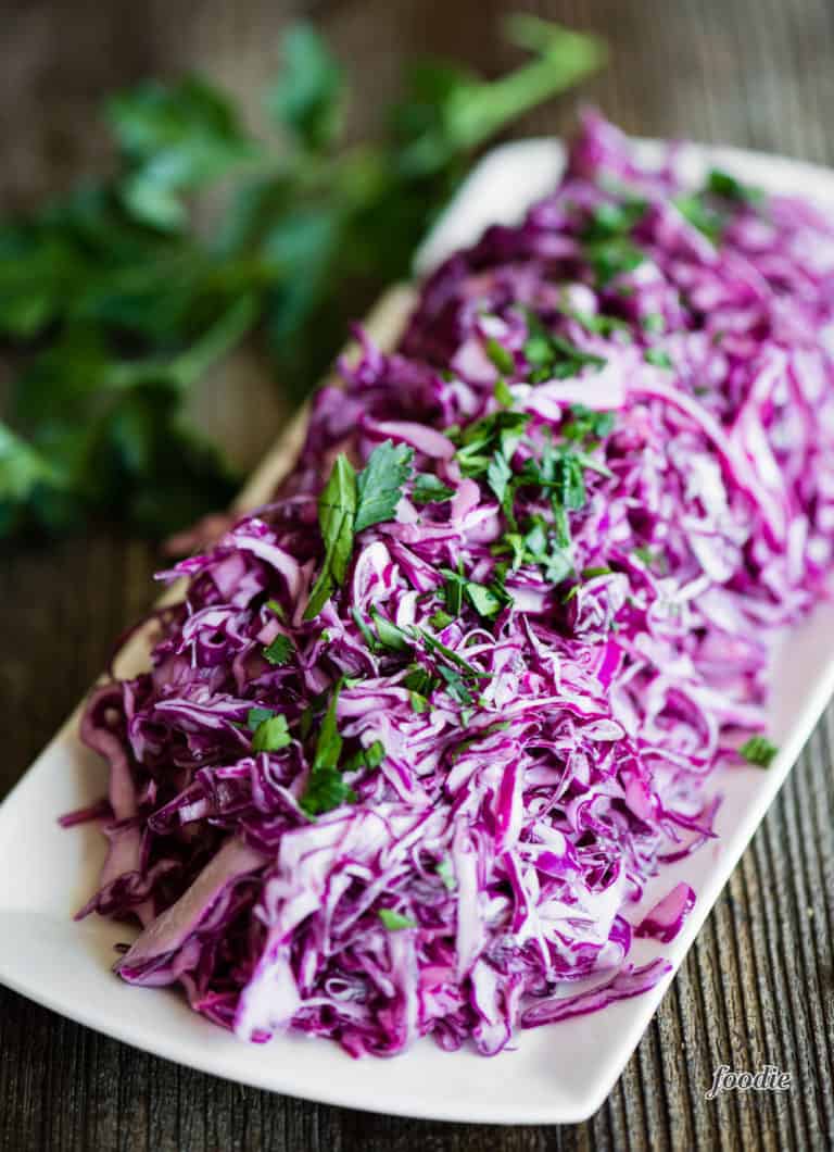 Creamy Vegan Coleslaw Recipe Self Proclaimed Foodie