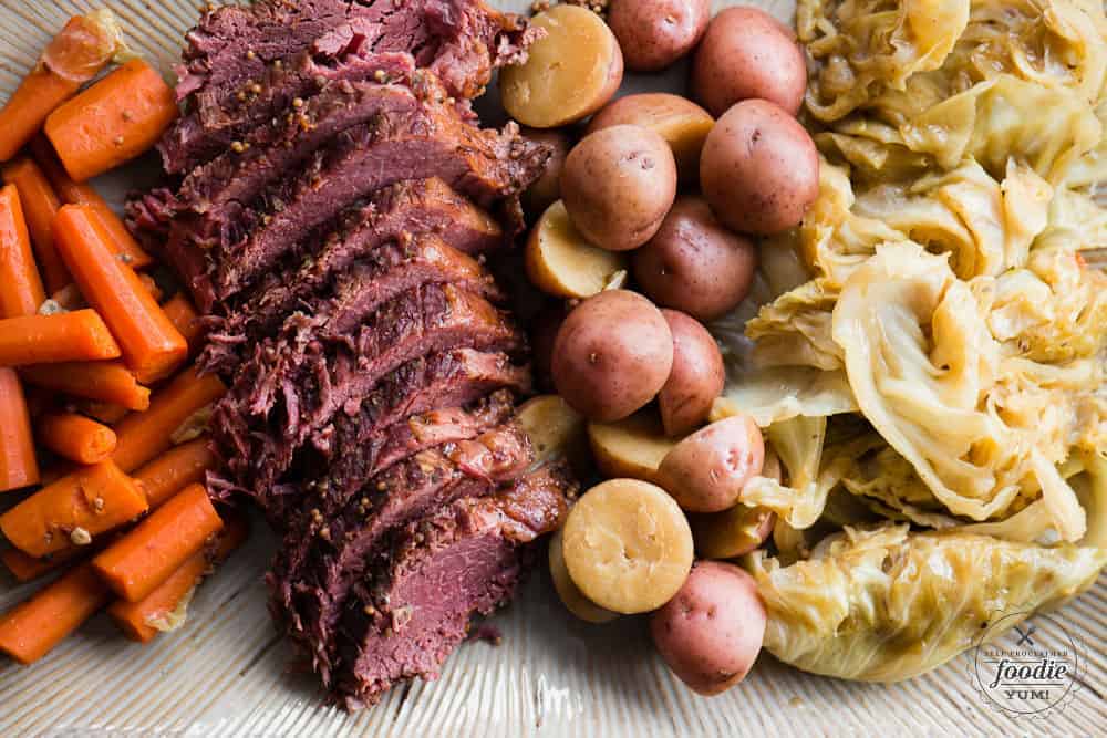 Corned Beef and Cabbage in the Instant Pot