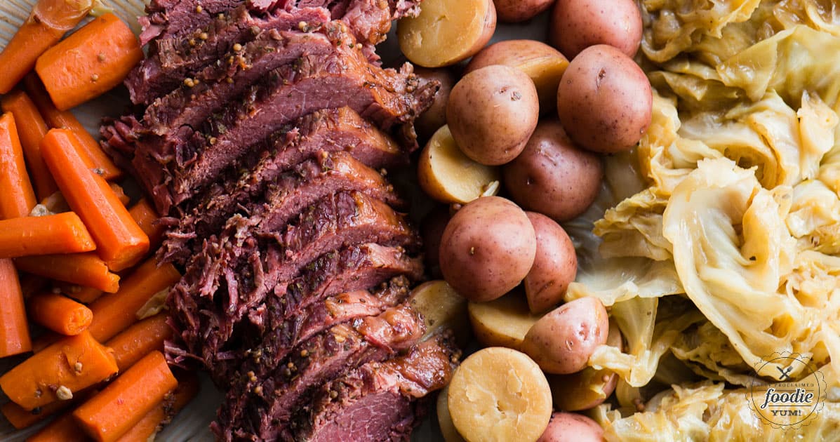 Corned beef and sauerkraut pressure online cooker