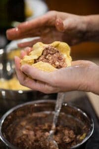 how to make homemade pupusas with masa harina and beans