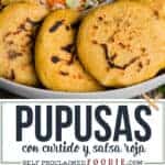how to make authentic pupusas with curtido and salsa roja