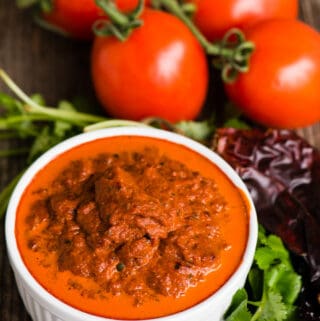 homemade salsa roja