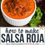 how to make salsa roja from scratch