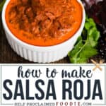 how to make salsa roja