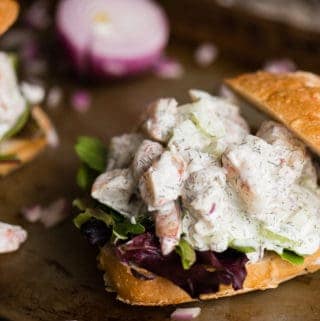 How to make a Shrimp Salad sandwich