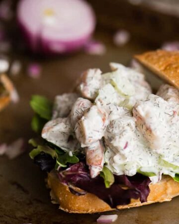 How to make a Shrimp Salad sandwich