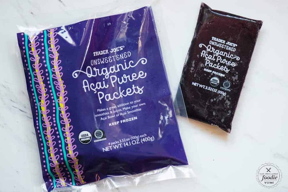 organic unsweeteend acai puree packets