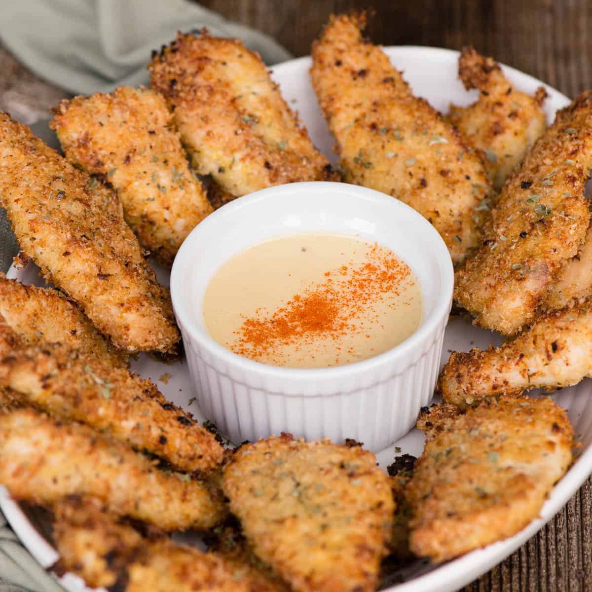 Air Fryer Chicken Tenders - Dinner at the Zoo