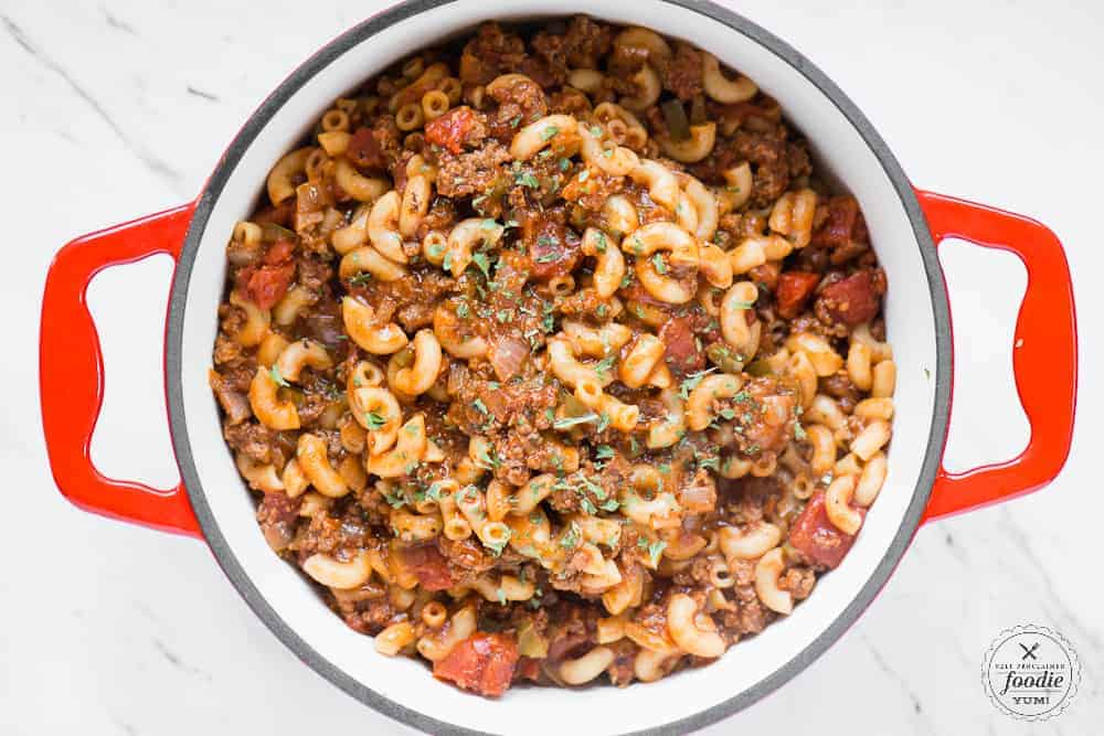 Granny's Classic Amercian Goulash Recipe Self Proclaimed Foodie