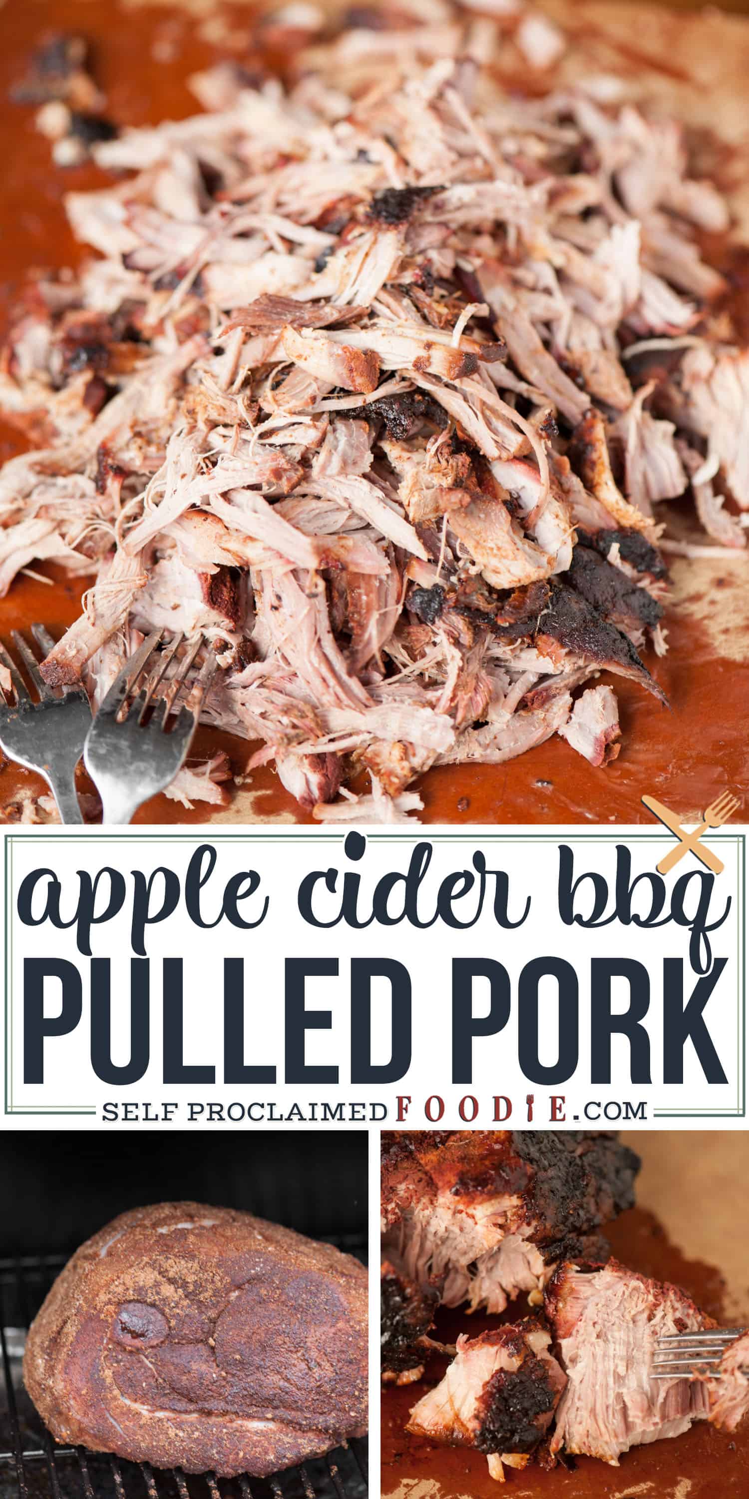 Apple Cider Brined Smoked Pulled Pork Self Proclaimed Foodie