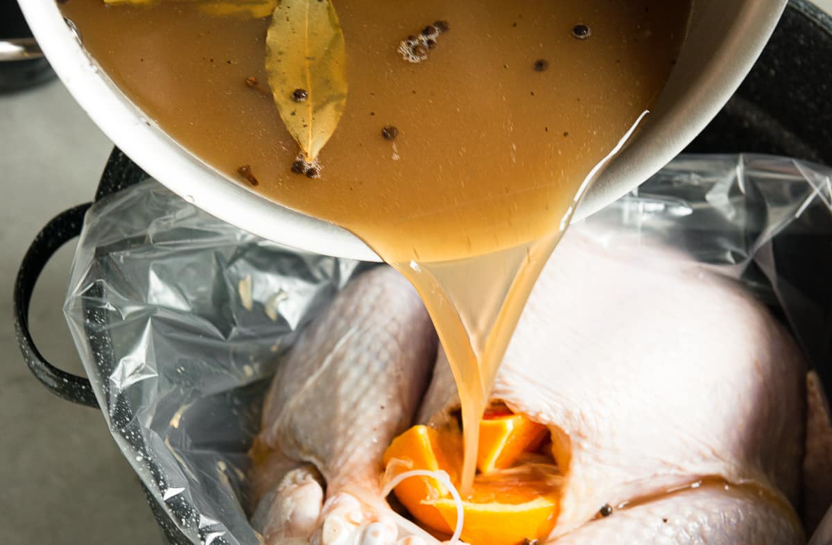 Apple Cider Turkey Brine (video) - Tatyanas Everyday Food