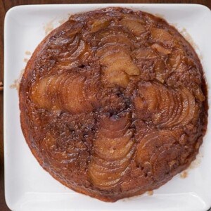 Nothing says fall like a warm spiced apple dessert, and this Apple Upside Down Cake will definitely impress because it is so incredibly rich and delicious.