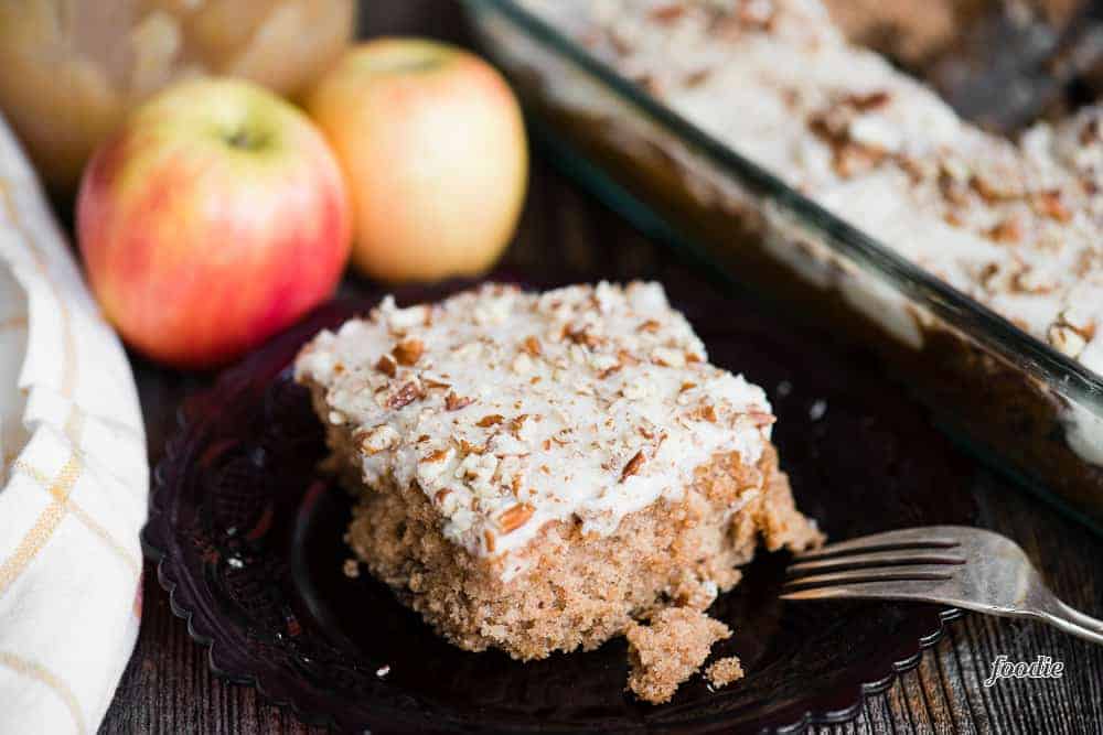 Applesauce Cake with Brown Butter Frosting Self Proclaimed Foodie