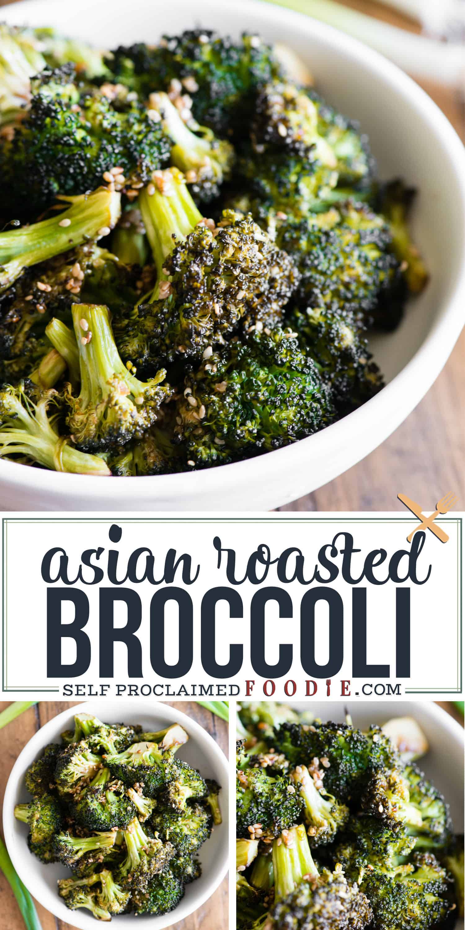 Asian Roasted Broccoli Recipe Self Proclaimed Foodie