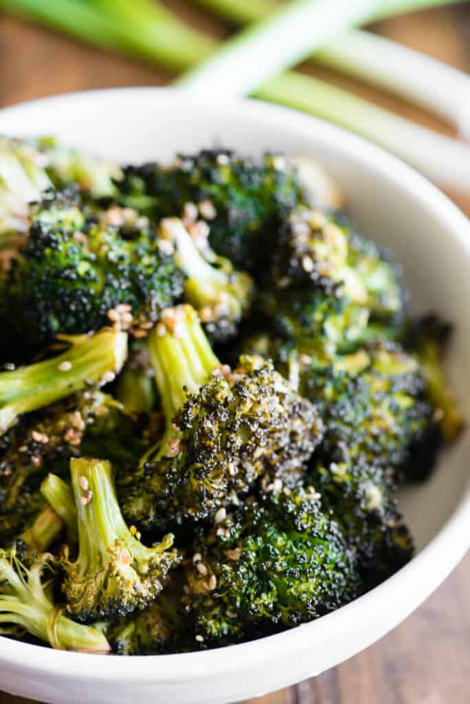 Asian Roasted Broccoli Recipe Self Proclaimed Foodie