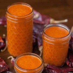 Create your own Authentic Red Chile Enchilada Sauce made with dried New Mexican red chile pods and use on burritos, enchiladas, eggs, tamales - anything!
