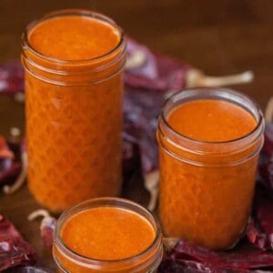 Create your own Authentic Red Chile Enchilada Sauce made with dried New Mexican red chile pods and use on burritos, enchiladas, eggs, tamales - anything!