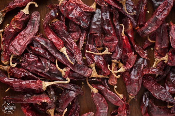 dried chile pods