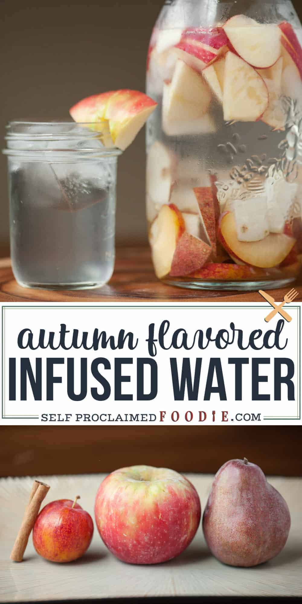 How to Make Autumn Infused Water - Self Proclaimed Foodie