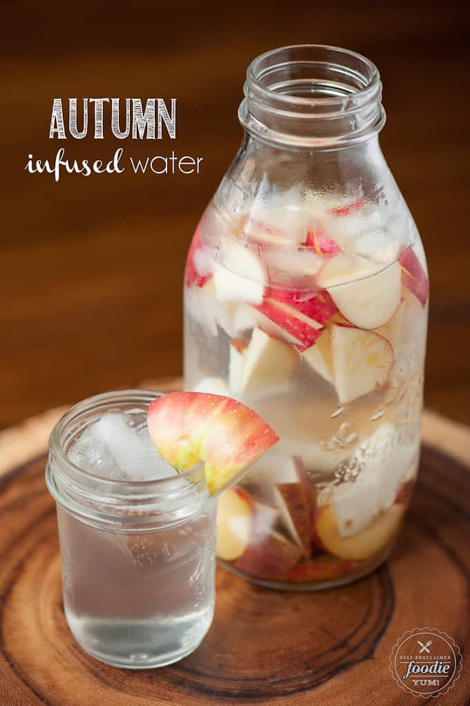 apple infused water