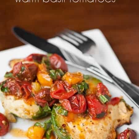 Looking for a rich and delicious breakfast that is also healthy and gluten free? These Avocado Eggs with Warm Basil Tomatoes are a must-make recipe.