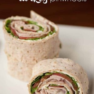 slices of turkey roll up