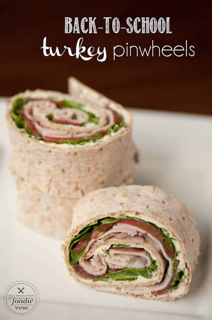 slices of turkey roll up