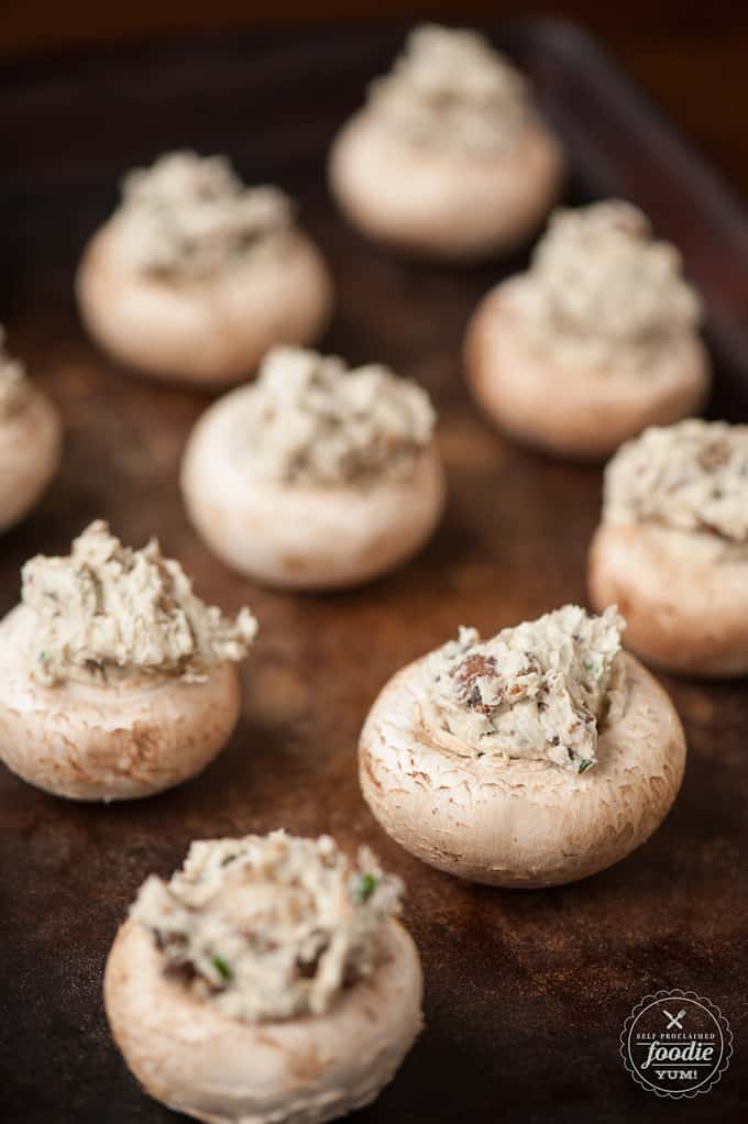 stuffed mushrooms